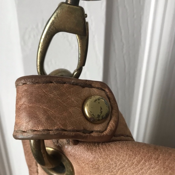 FOSSIL CROSSBODY TAN LEATHER BAG - Picture 3 of 12